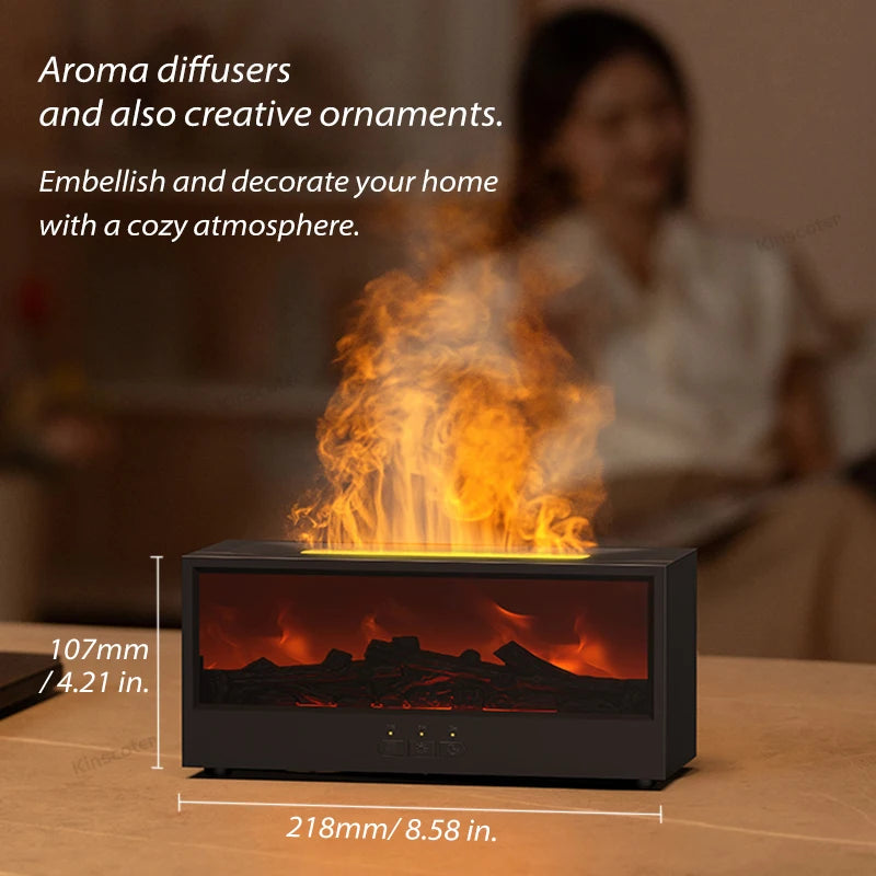 CareZuvaDiffuser® Fireplace Oil Diffuser