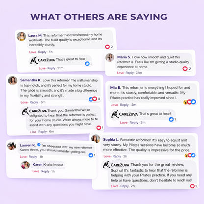 CAREZUVA™ PILATES REFORMER