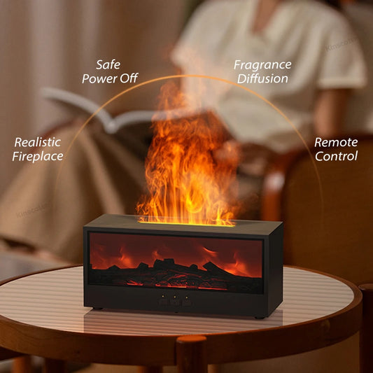 CareZuvaDiffuser® Fireplace Oil Diffuser